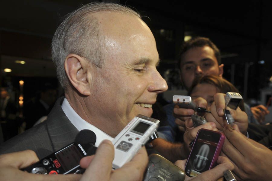 Ministro Mantega demonstrou confiança na solidez da economia brasileira / Valter Campanato/ ABr