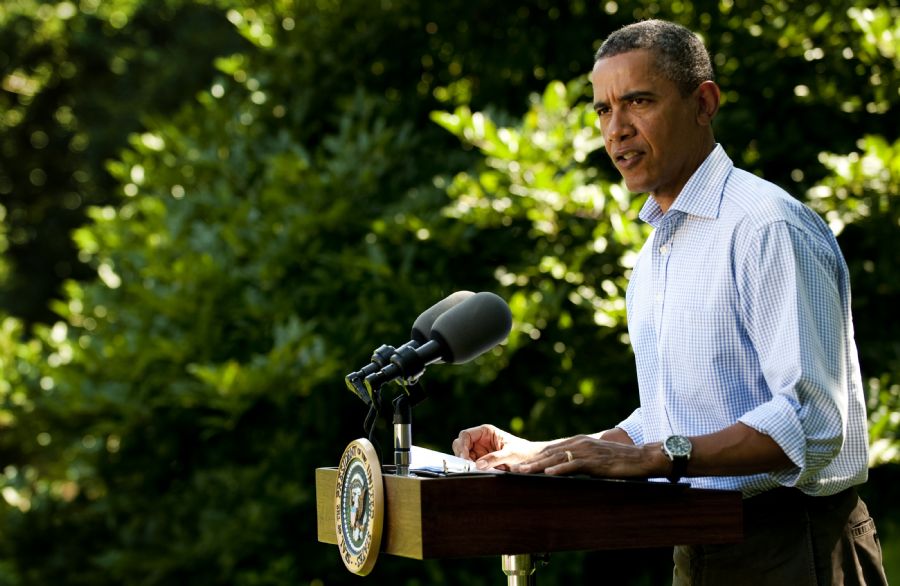 Índice de aprovação de Obama gira em torno de 40% / Jim Watson/ AFP