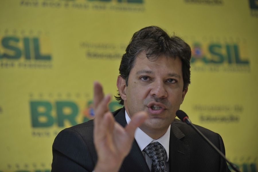 Haddad comentou os resultados do Enem nesta segunda-feira / Marcello Casal Jr/ABr