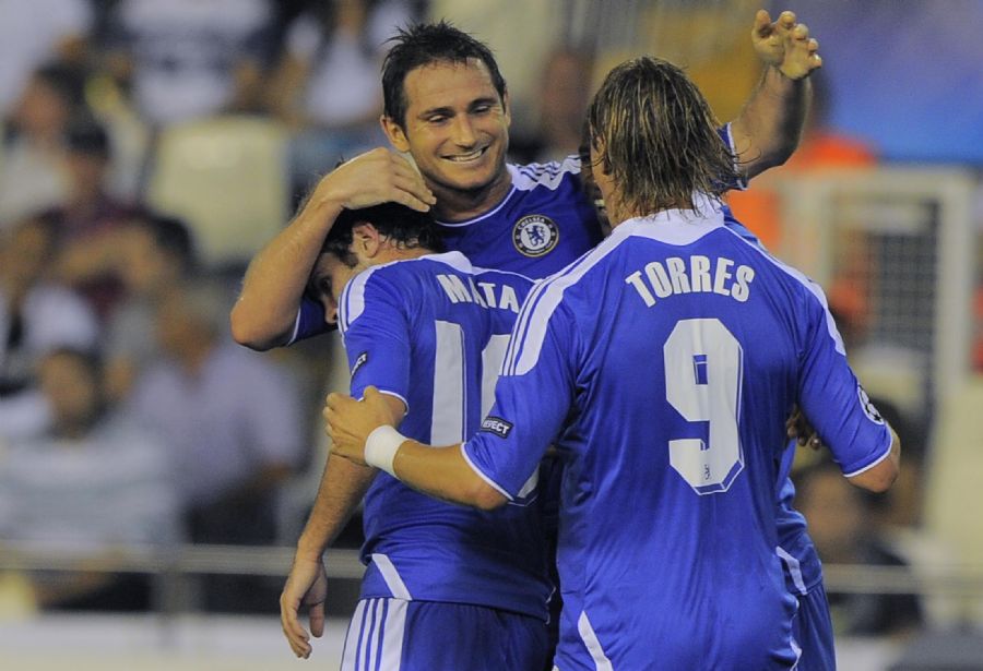 Lampard comandou a festa do Chelsea / José Jordan/AFP