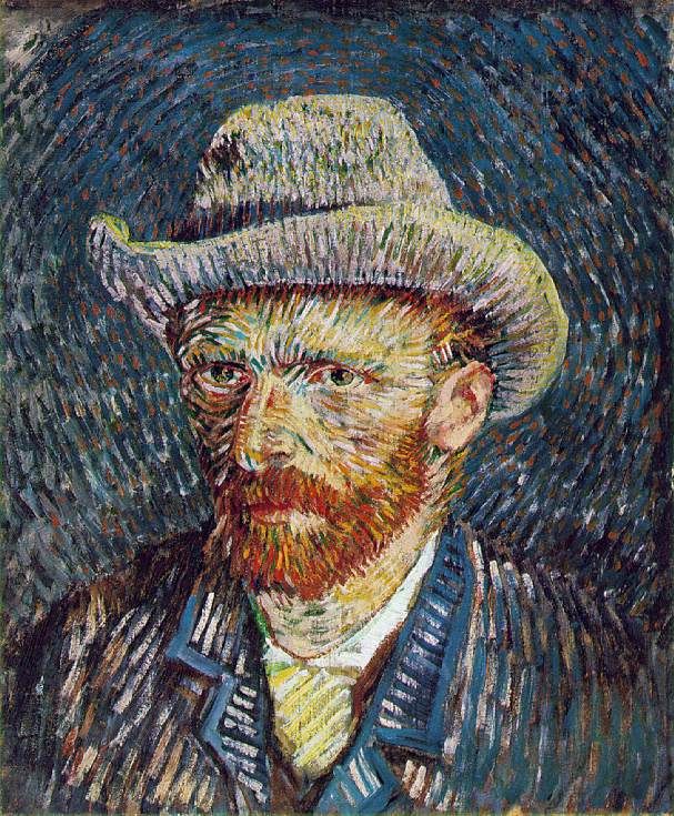 Auto-retrato de Vincent Van Gogh / Reprodução