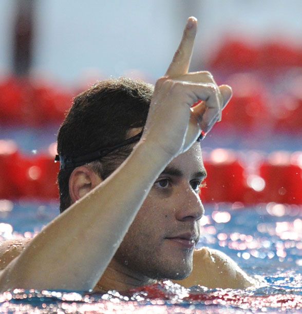 Thiago Pereira é o atleta brasileiro com mais medalhas de ouro em Jogos Pan-Americanos / Francois Xavier Marit/AFP