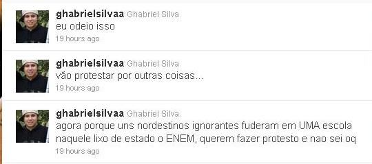 Usuário usa Twitter para fazer comentários racistas 