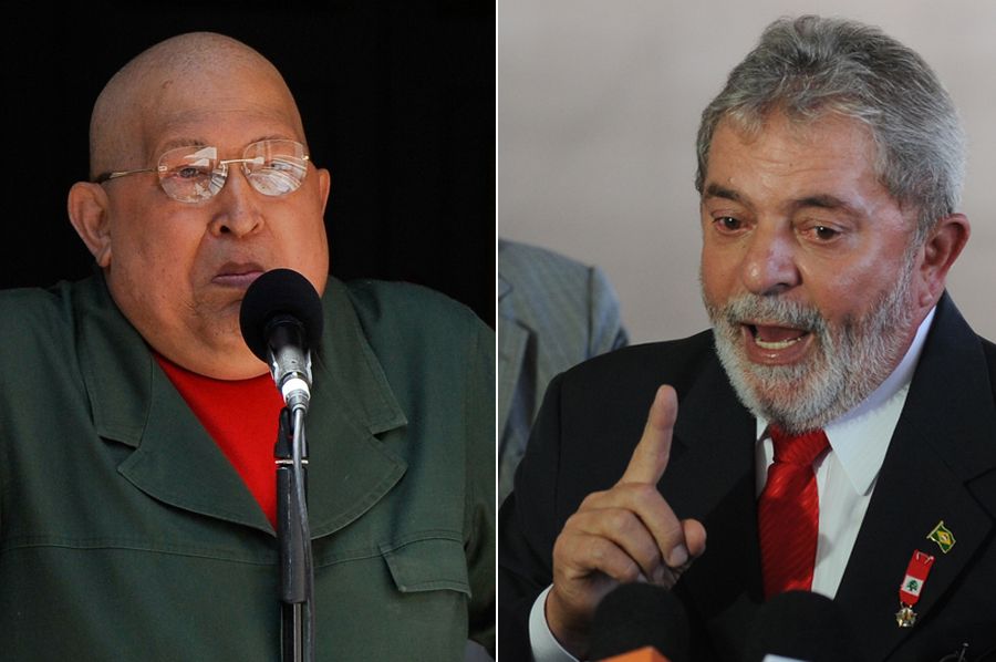 Chávez chamou Lula de irmão e desejou rápida recuperação / AFP