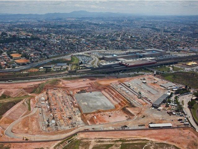Obras já estão em 15% do total, dando inclusive uma folga para o período de chuvas em São Paulo / Divulgação/Odebrecht