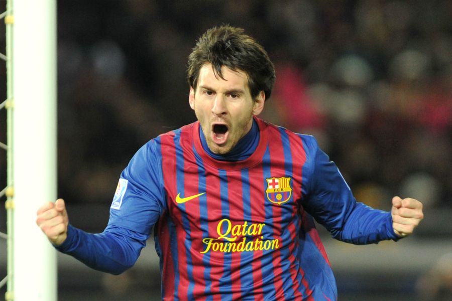 Messi da show e Barcelona é campeão mundial