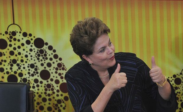 Dilma agradou com estilo durona / FabioPozzebom/ABr
