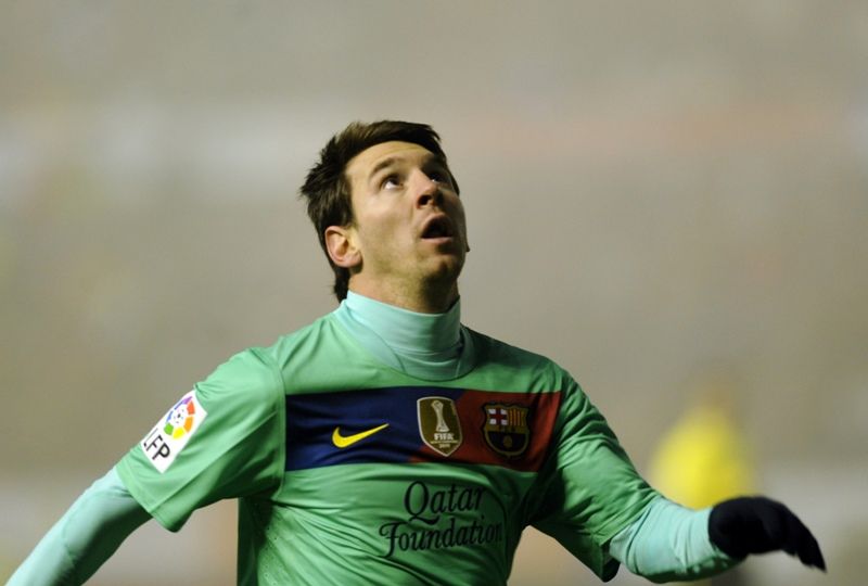 Dessa vez Messi não marcou na vitória desta quinta-feira / Rafa Rivas/AFP