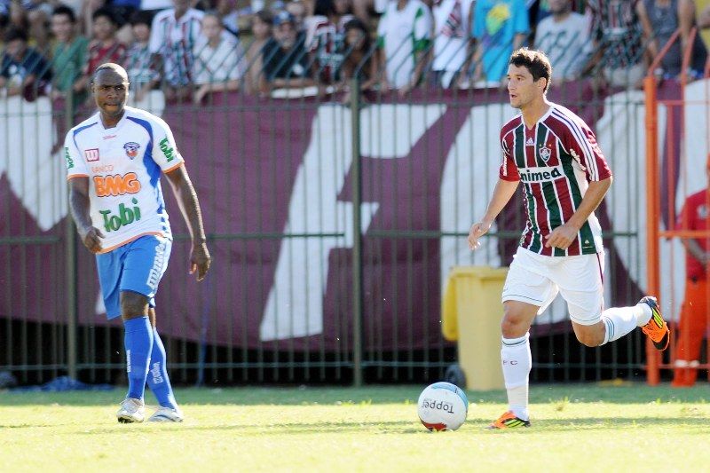 Thiago Neves estreou, mas o Fluminense apenas empatou com o Duque de Caxias neste sábado / havid Normando/Photocamera 