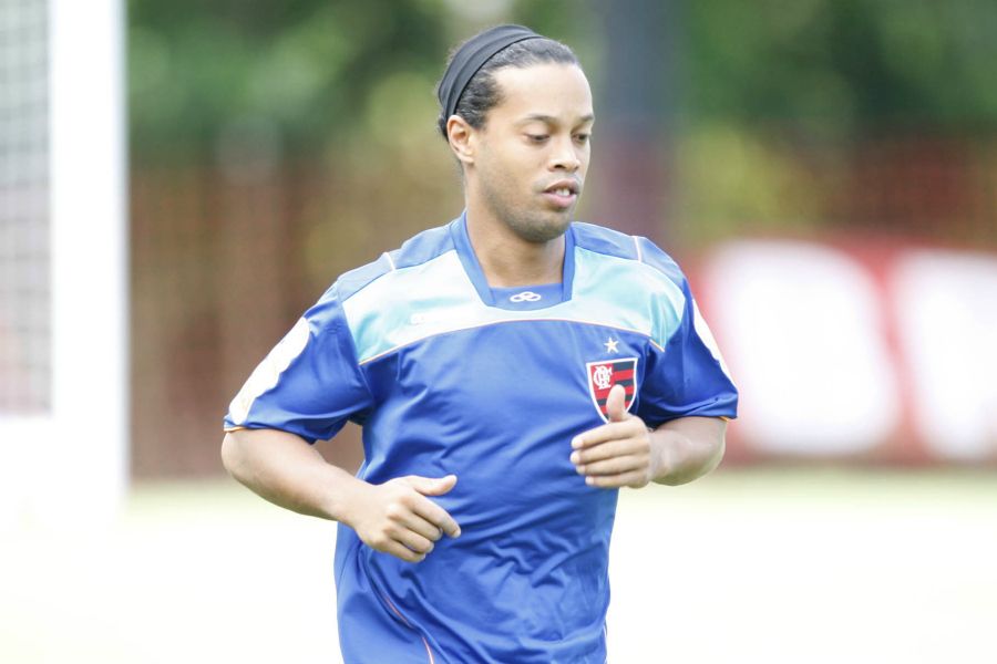 Ronaldinho ficou na Gávea / André Portugal / VIPCOMM