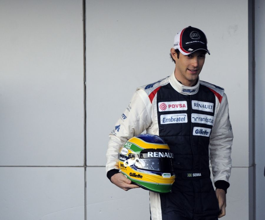 Bruno Senna está fora da Williams em 2013 / Cristina Quicler/AFP