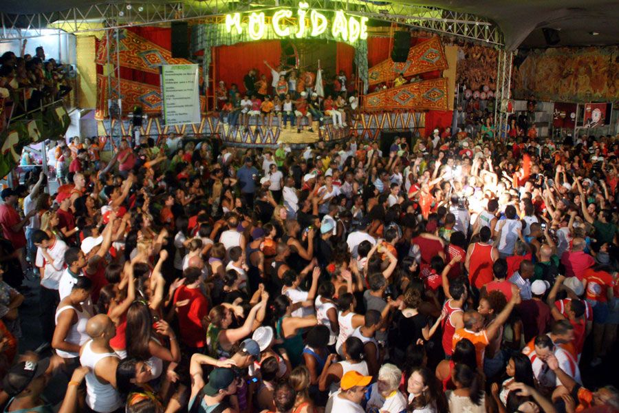 Comunidade da Mocidade comemora vitória do Carnaval antecipadamente / Paduardo/Futura Press