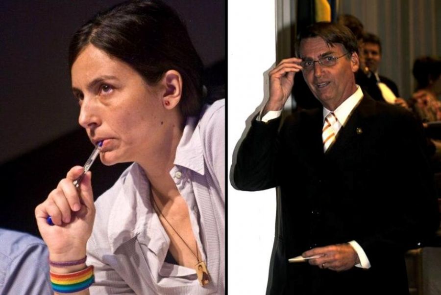 Soninha e Jair Bolsonaro divergem sobre kit gay / Alf Ribeiro/Futura Press//José Cruz/Abr