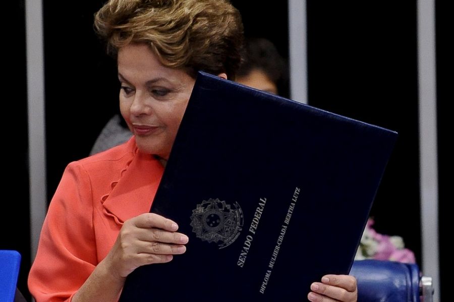 Dilma recebe homenagem no Senado / Wilson Dias/ABr (arquivo)