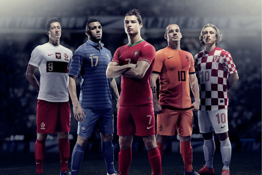 Confira os novos uniformes da França, Holanda, Portugal, Polônia e Croácia  / Divulgação
