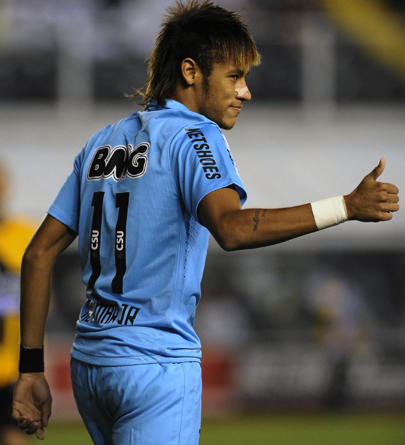 Neymar marcou o segundo gol da partida / Nelson Almeida/AFP