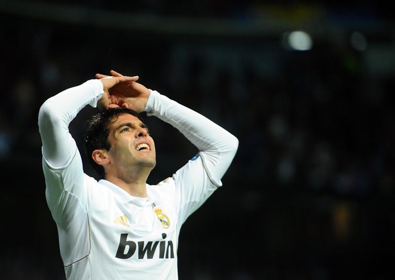 Torcida não quer mais Kaká vestindo a camisa do Real Madrid / PIERRE-PHILIPPE MARCOU/AFP
