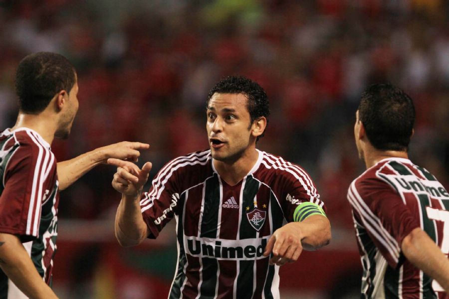 Fred marcou o gol que garantiu a classificação / Ricardo Ayres/Photocamera