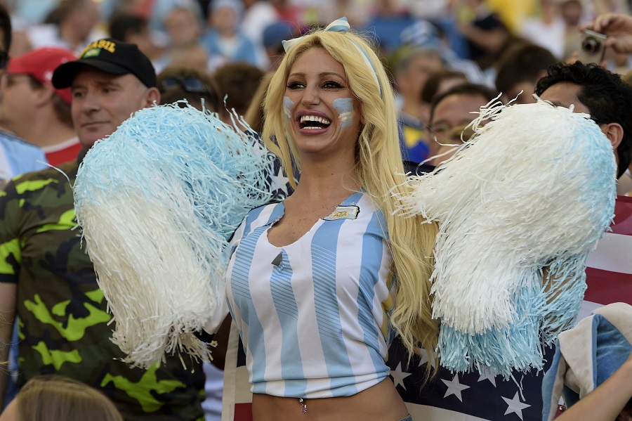 A argentina faz a festa