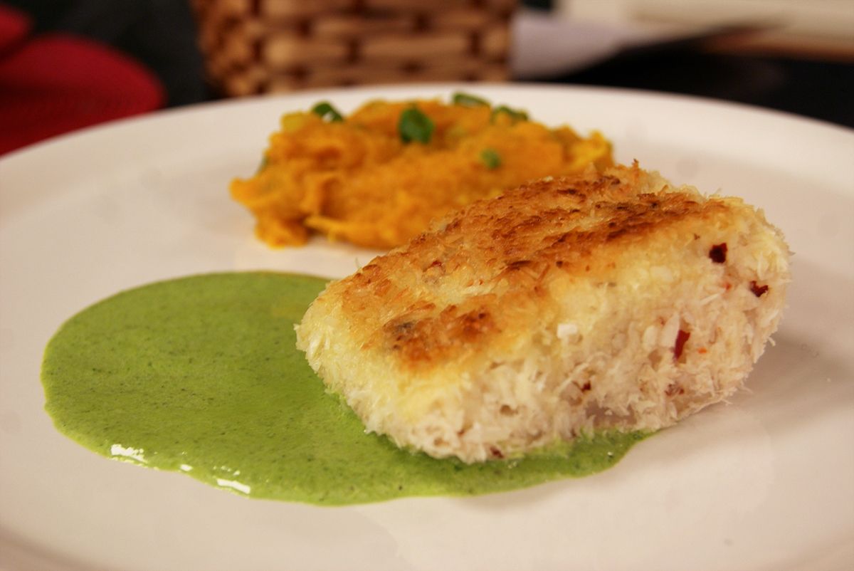 Filé de Peixe com Crosta de Coco | Band Receitas