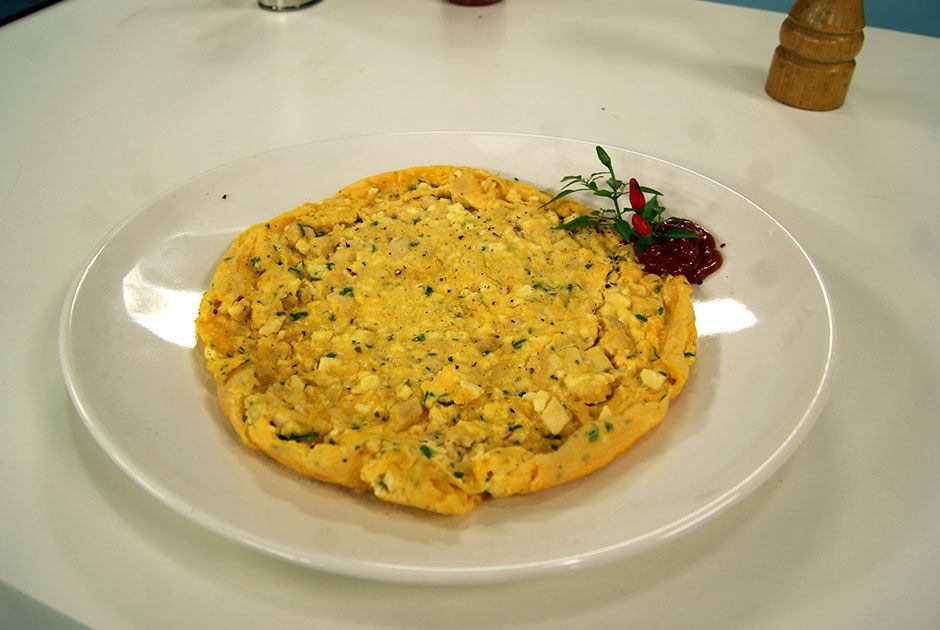 Omelete de Frango | Band Receitas