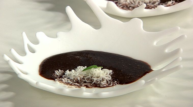 Gaspacho de Açaí e Neve de Queijo Feta | Band Receitas