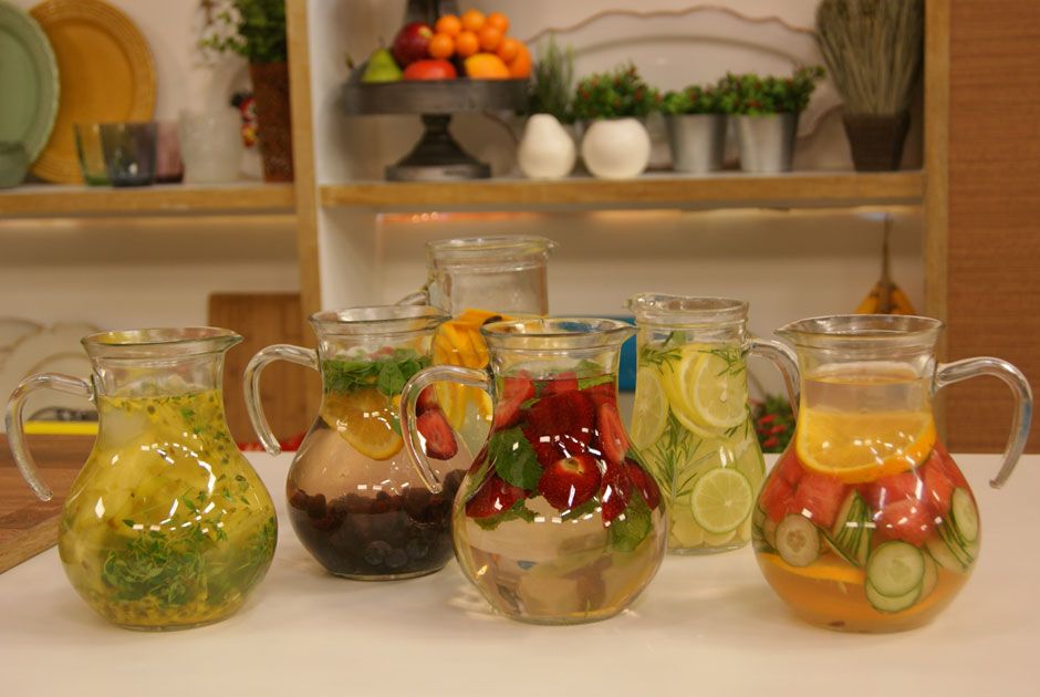 Águas Aromatizadas | Band Receitas