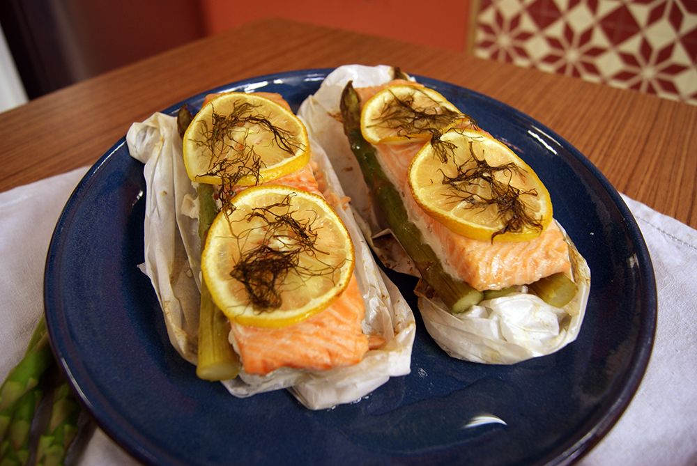 Papillote de Salmão e Aspargos | Band Receitas