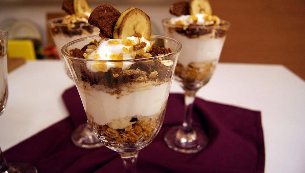 Banana com Iogurte na Taça | Band Receitas