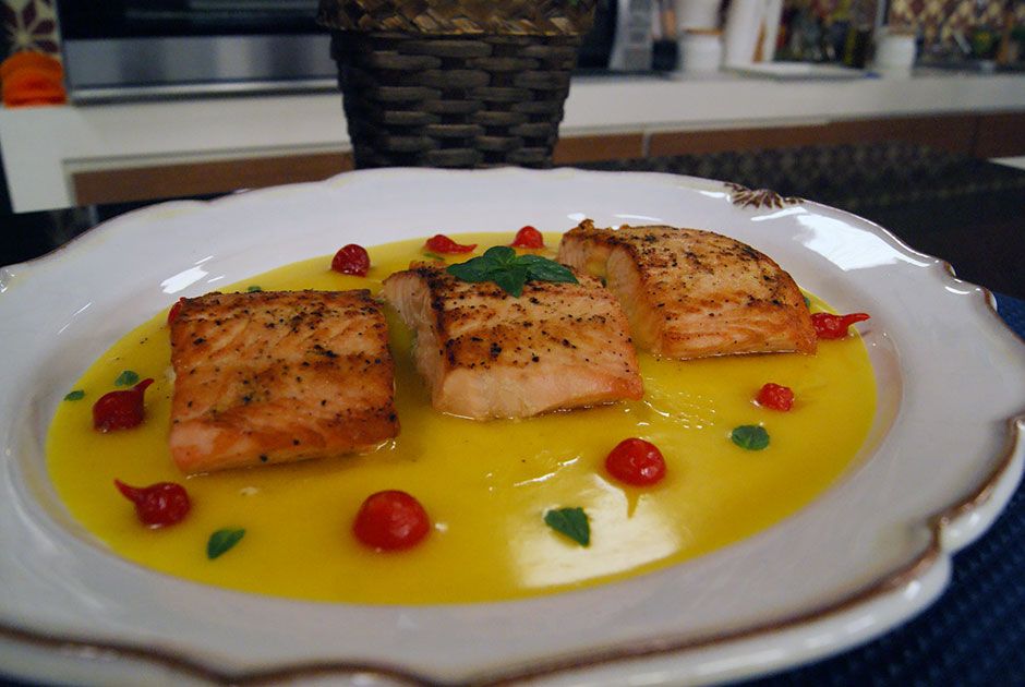 Salmão ao Molho de Maracujá | Band Receitas
