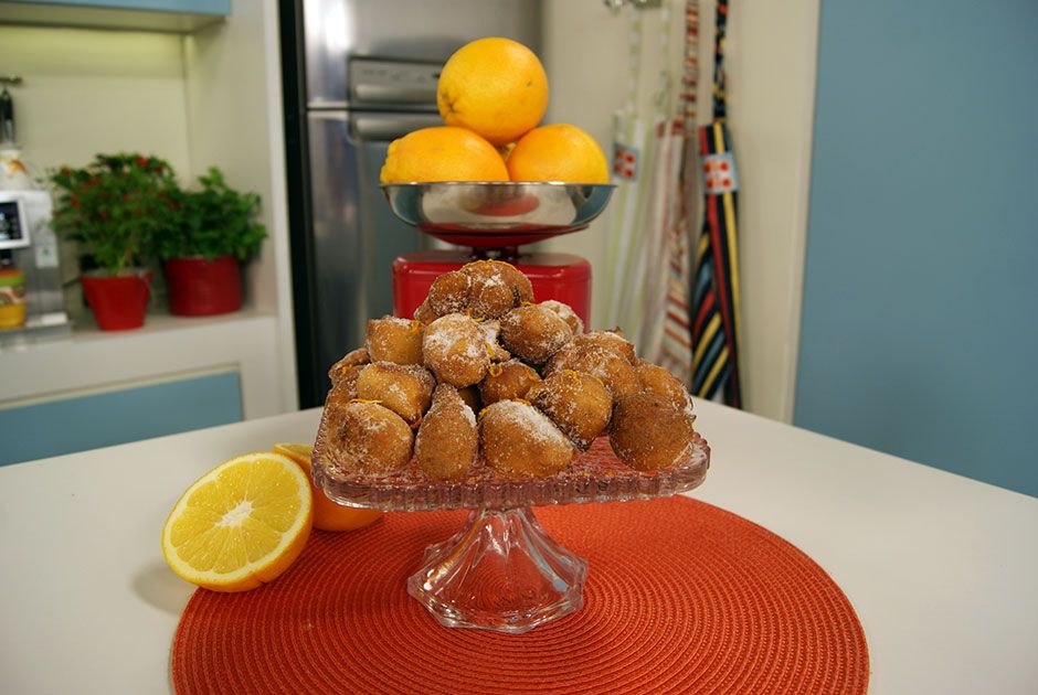 Bolinhos de Chuva de Laranja | Band Receitas
