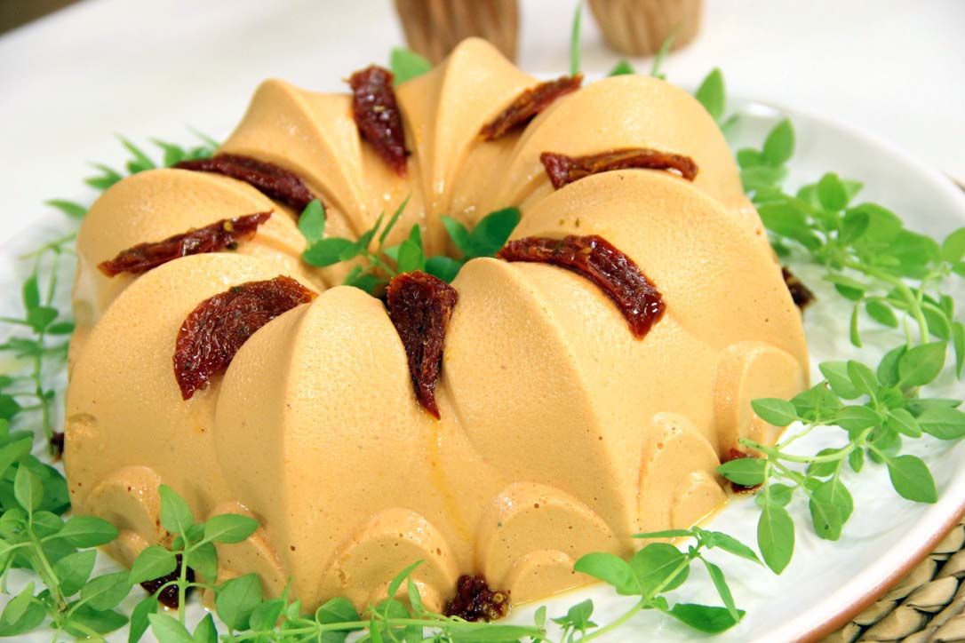 Mousse Salgada de Tomate Seco | Band Receitas