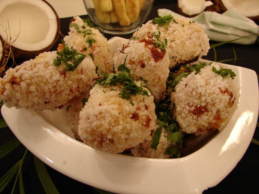 Salgadinho de Tapioca com Carne de Sol | Band Receitas