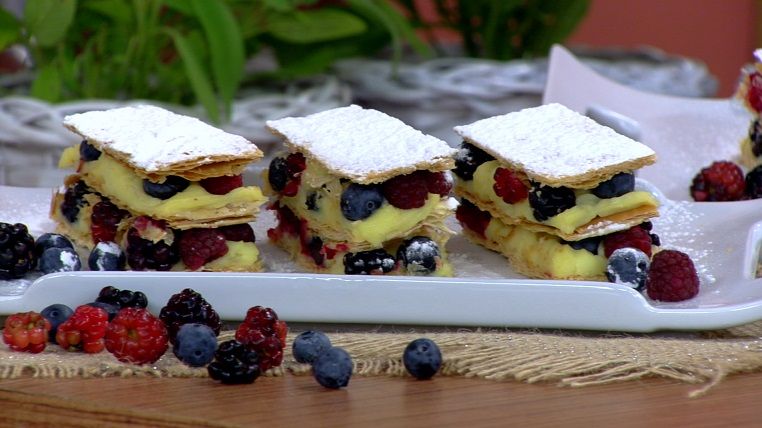 Mil Folhas de Frutas Vermelhas | Band Receitas