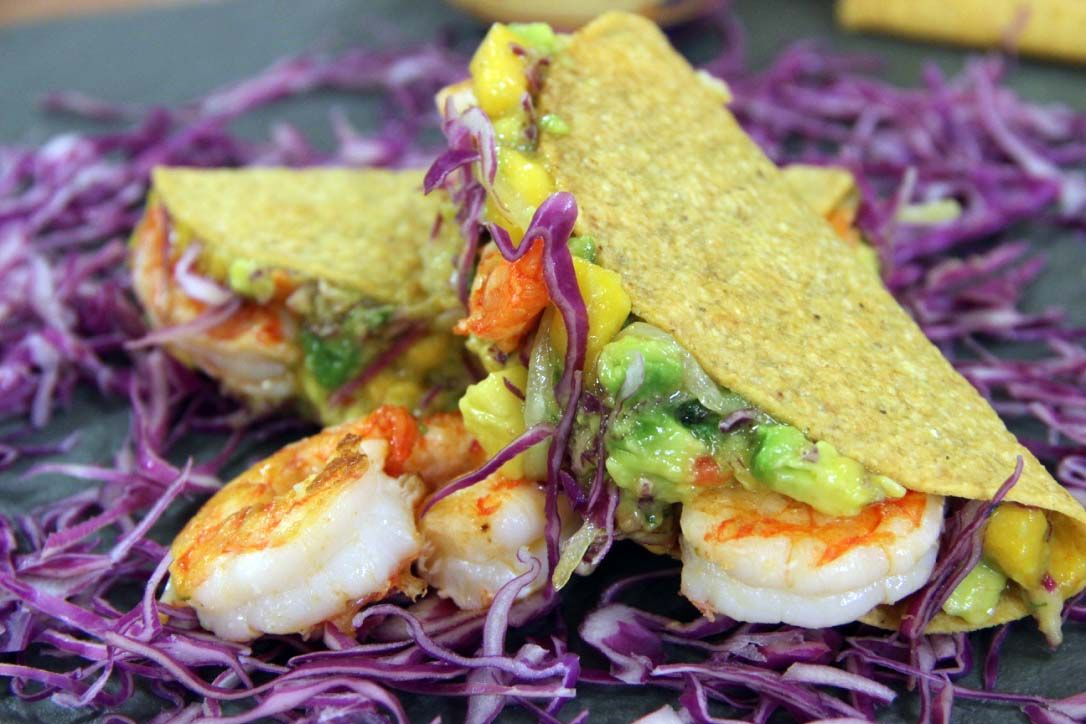 Tacos de Camarão e Abacate | Band Receitas