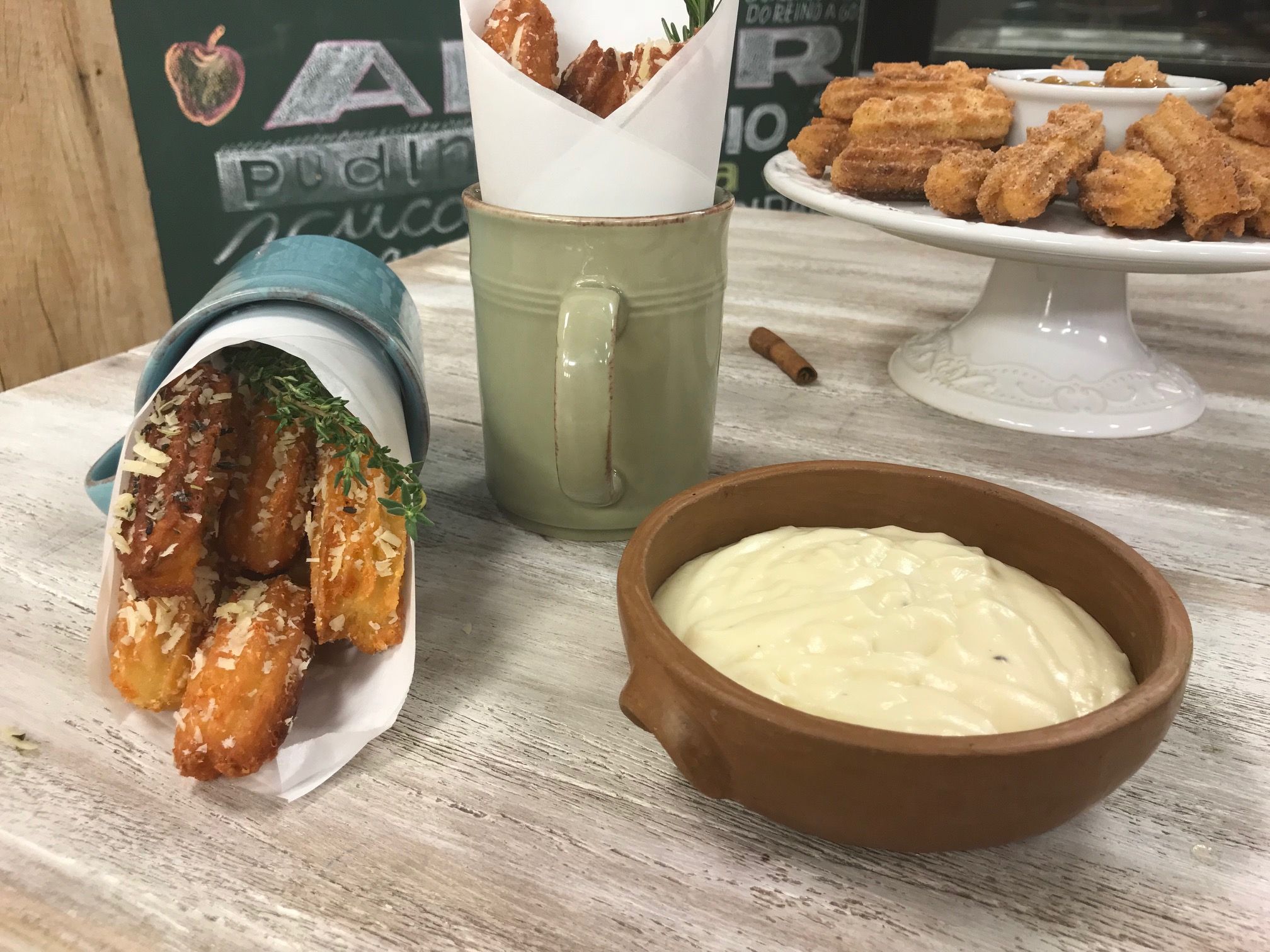 Churros Salgado| Band Receitas