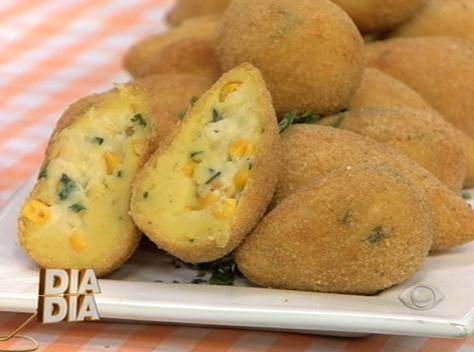 Coxinha de milho | Band Receitas