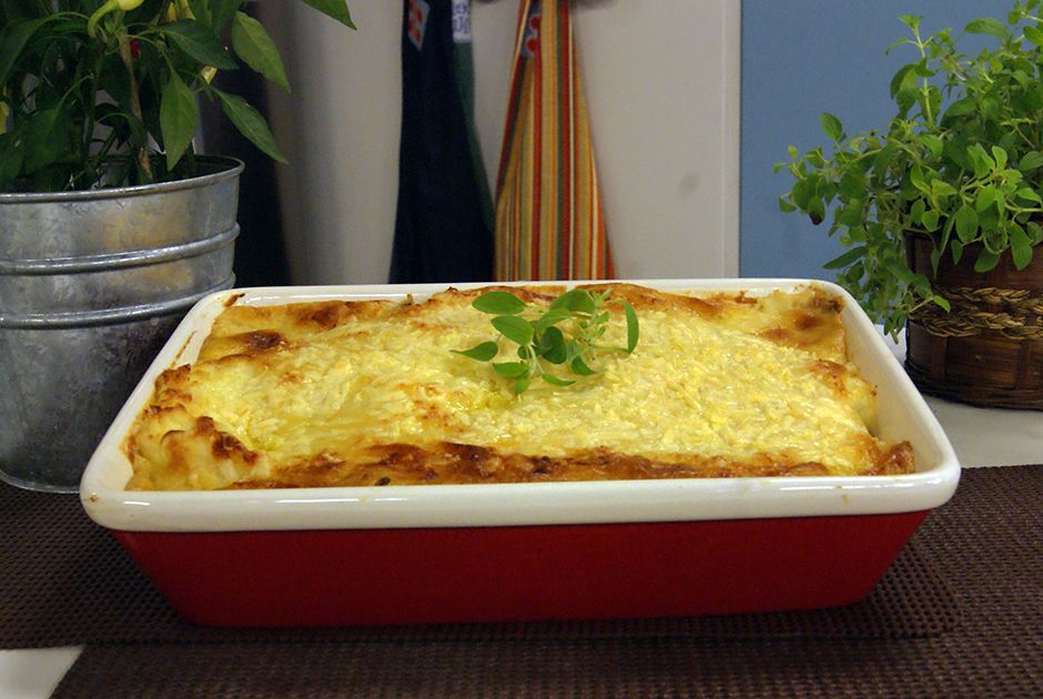 Bacalhau Gratinado com Creme de Alho Poró | Band Receitas