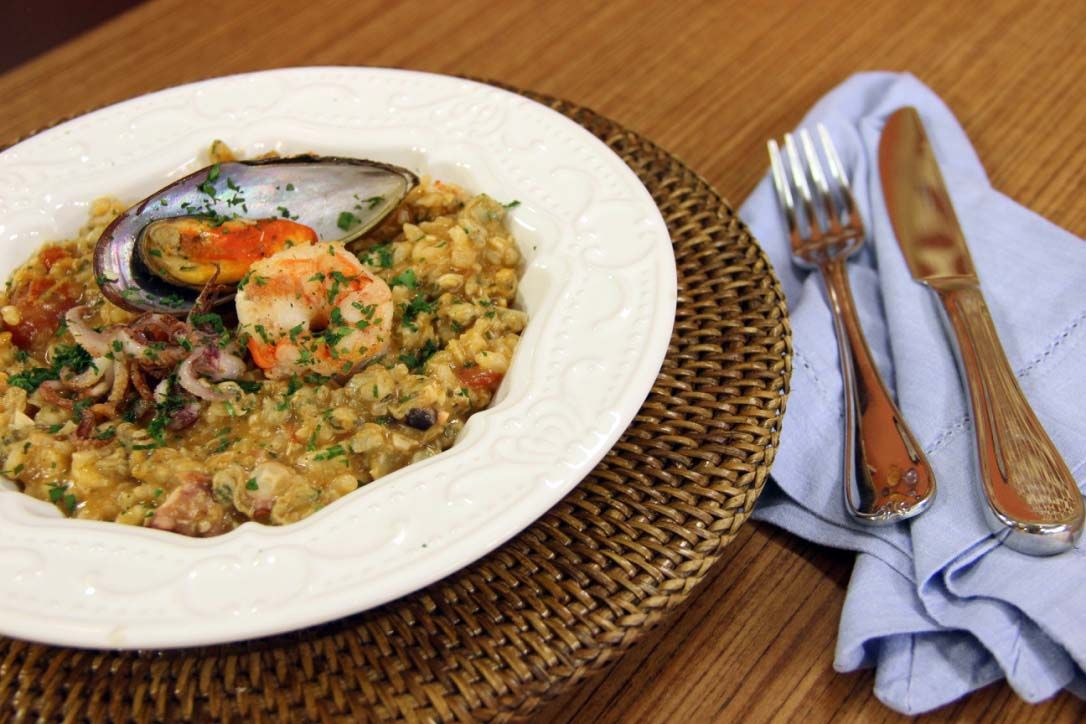 Risoto de Frutos do Mar | Band Receitas