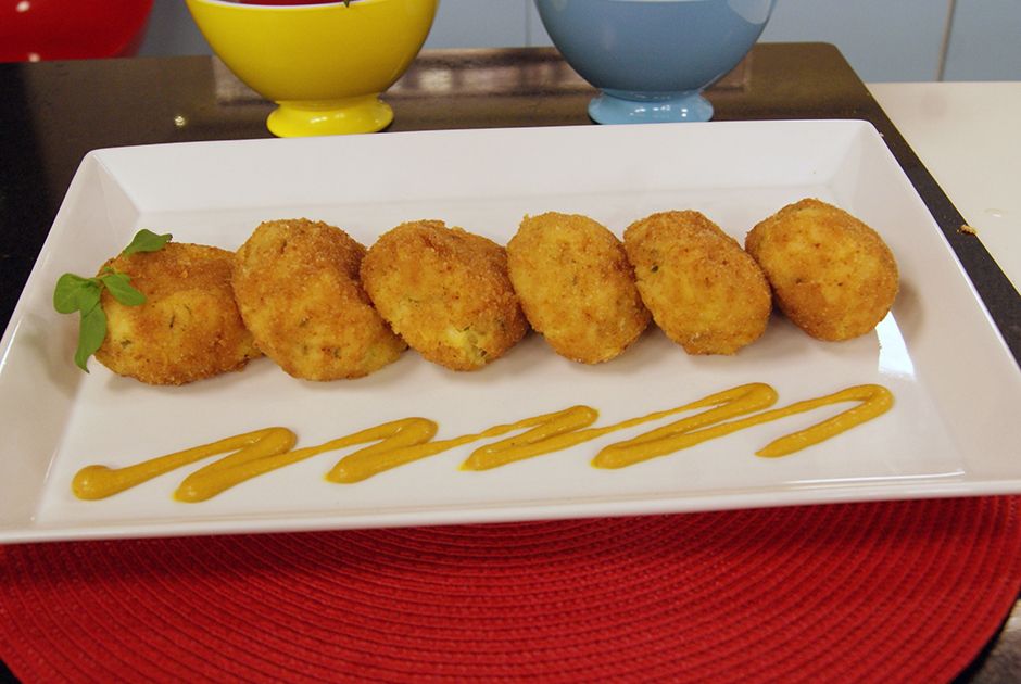 Arancini de Bacalhau | Band receitas