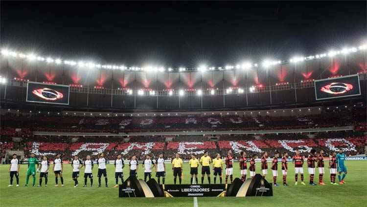 Estádio foi palco da estreia do Flamengo, na goleada por 4 a 0 sobre o San Lorenzo Foto: Vanderlei Almeida / AFP