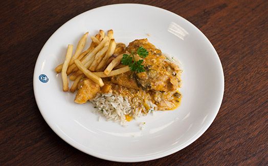 Frango Ensopado, Fritas e Arroz Branco | Band Receitas