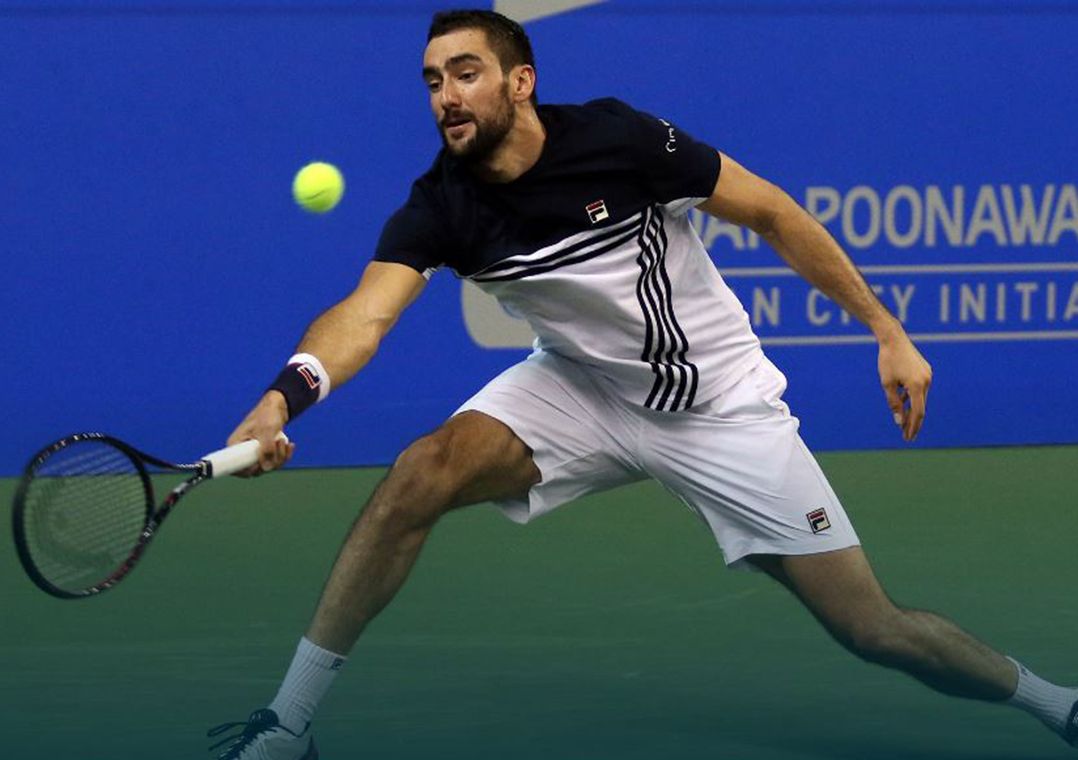 Marin Cilic é o cabeça de chave número 1 do ATP de Pune Divulgação/ATP