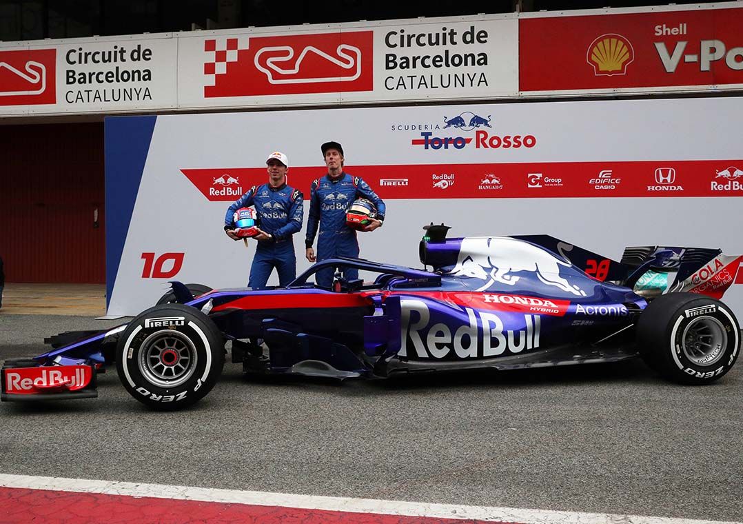 Toro Rosso e Force India exibem novos carros para F-1