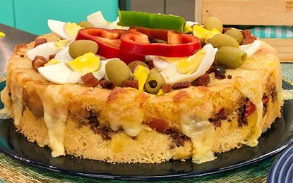 Torta de Liquidificador de Carne | Band Receitas