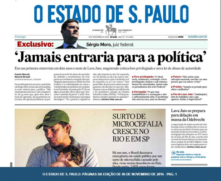 A Seguinte Manchete Foi Publicada Na Página De Um Jornal