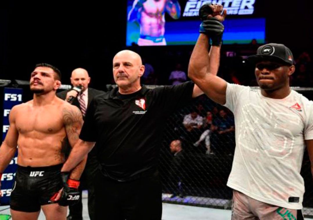 Usman B R Rafael Dos Anjos perde para Usman e se afasta de disputa por título