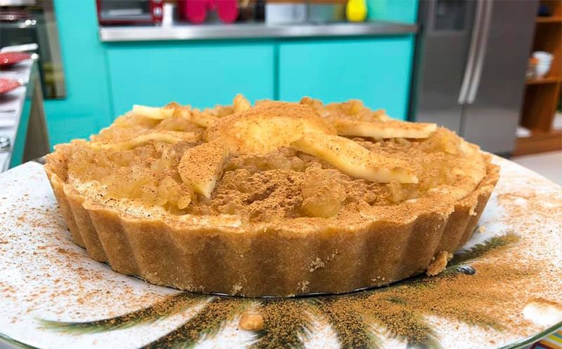 Torta de Maçã Gelada | Band Receitas