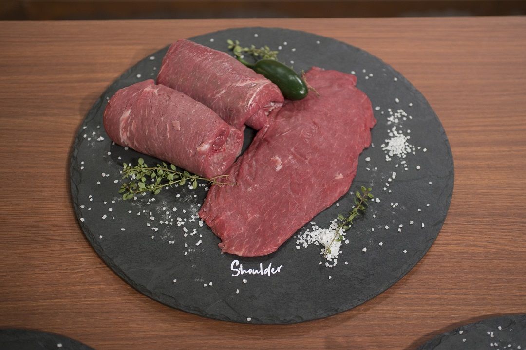 Shoulder steak é conhecido como miolo de paleta
