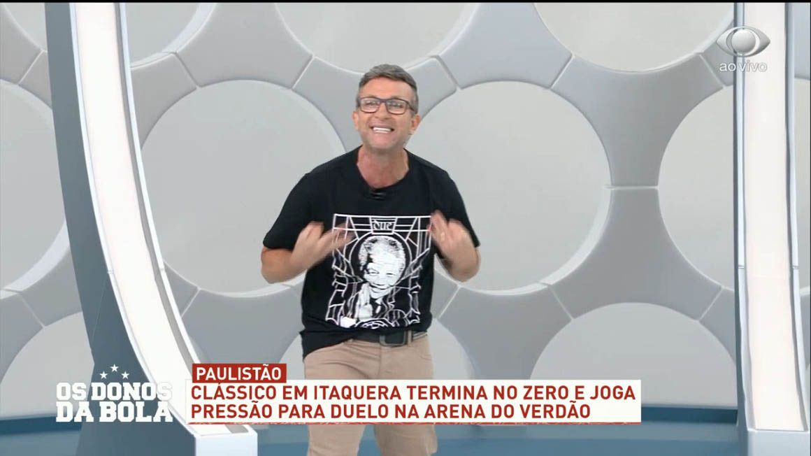 Neto foi duro nas críticas aos jogadores de Corinthians e Palmeiras